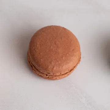 Macaron de Baru, visto de cima.